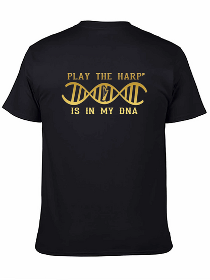 Harp DNA Black Graphic Tee
