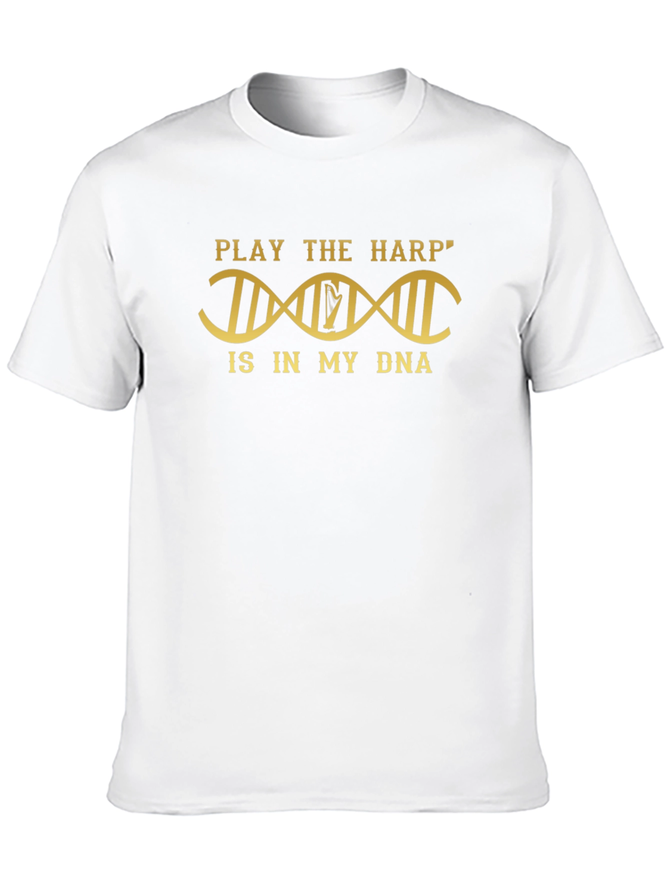 Harp DNA Black Graphic Tee