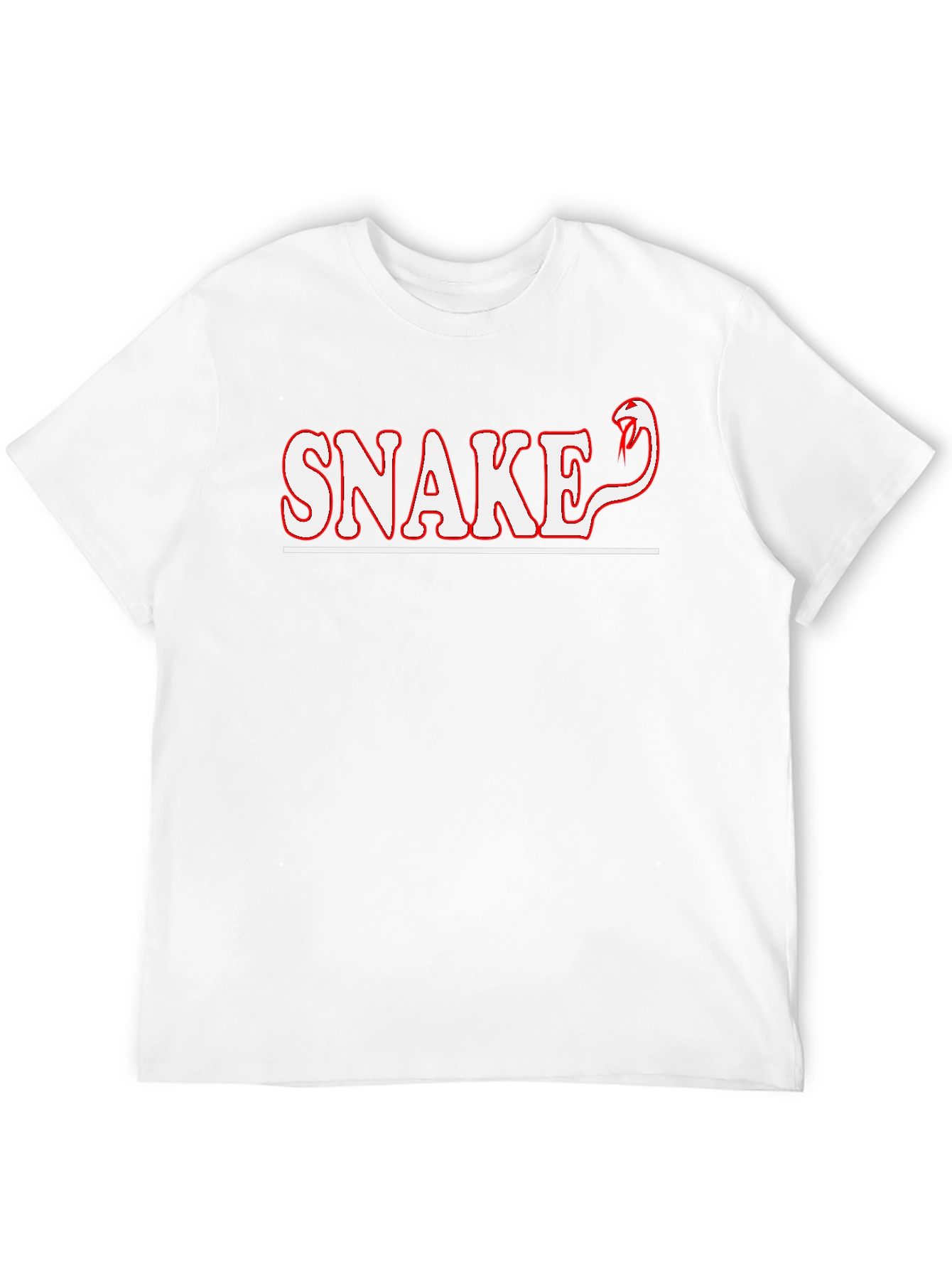 Cool Snake Graphic Tee - Trendy Animal Print Shirt