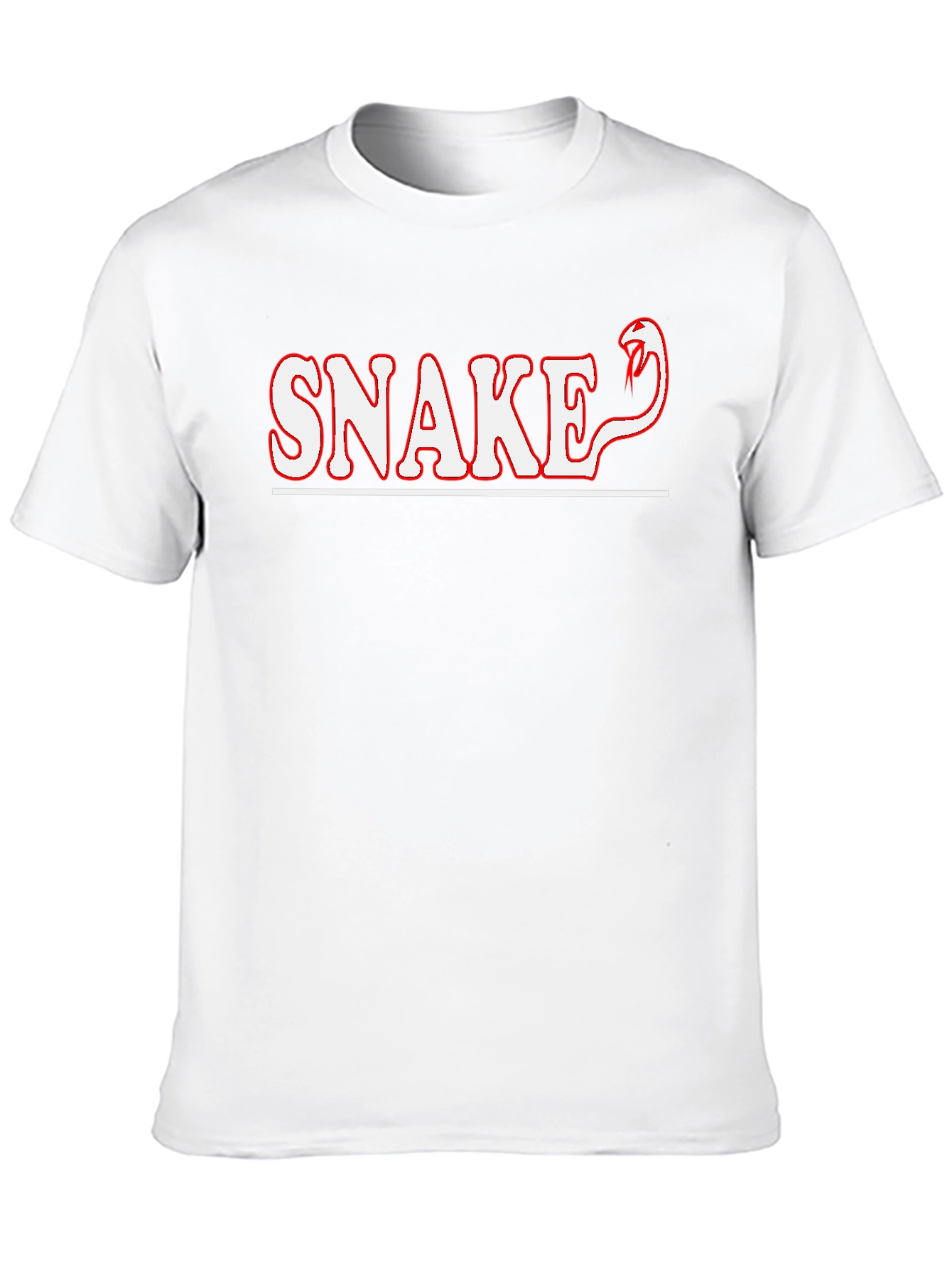 Cool Snake Graphic Tee - Trendy Animal Print Shirt