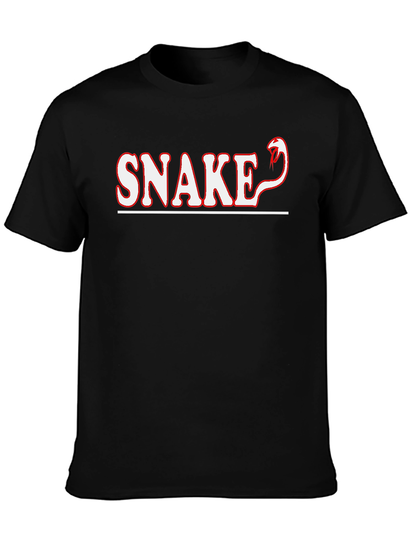 Cool Snake Graphic Tee - Trendy Animal Print Shirt