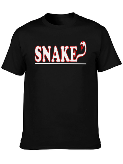 Cool Snake Graphic Tee - Trendy Animal Print Shirt