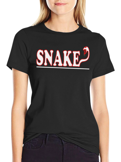 Cool Snake Graphic Tee - Trendy Animal Print Shirt