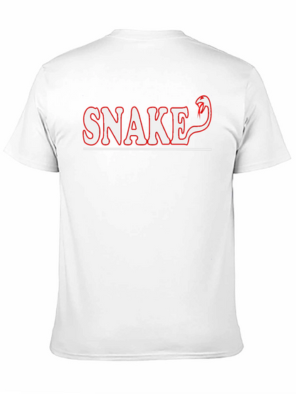 Cool Snake Graphic Tee - Trendy Animal Print Shirt