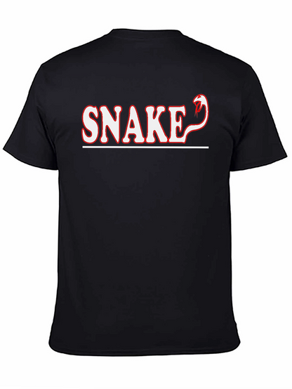 Cool Snake Graphic Tee - Trendy Animal Print Shirt