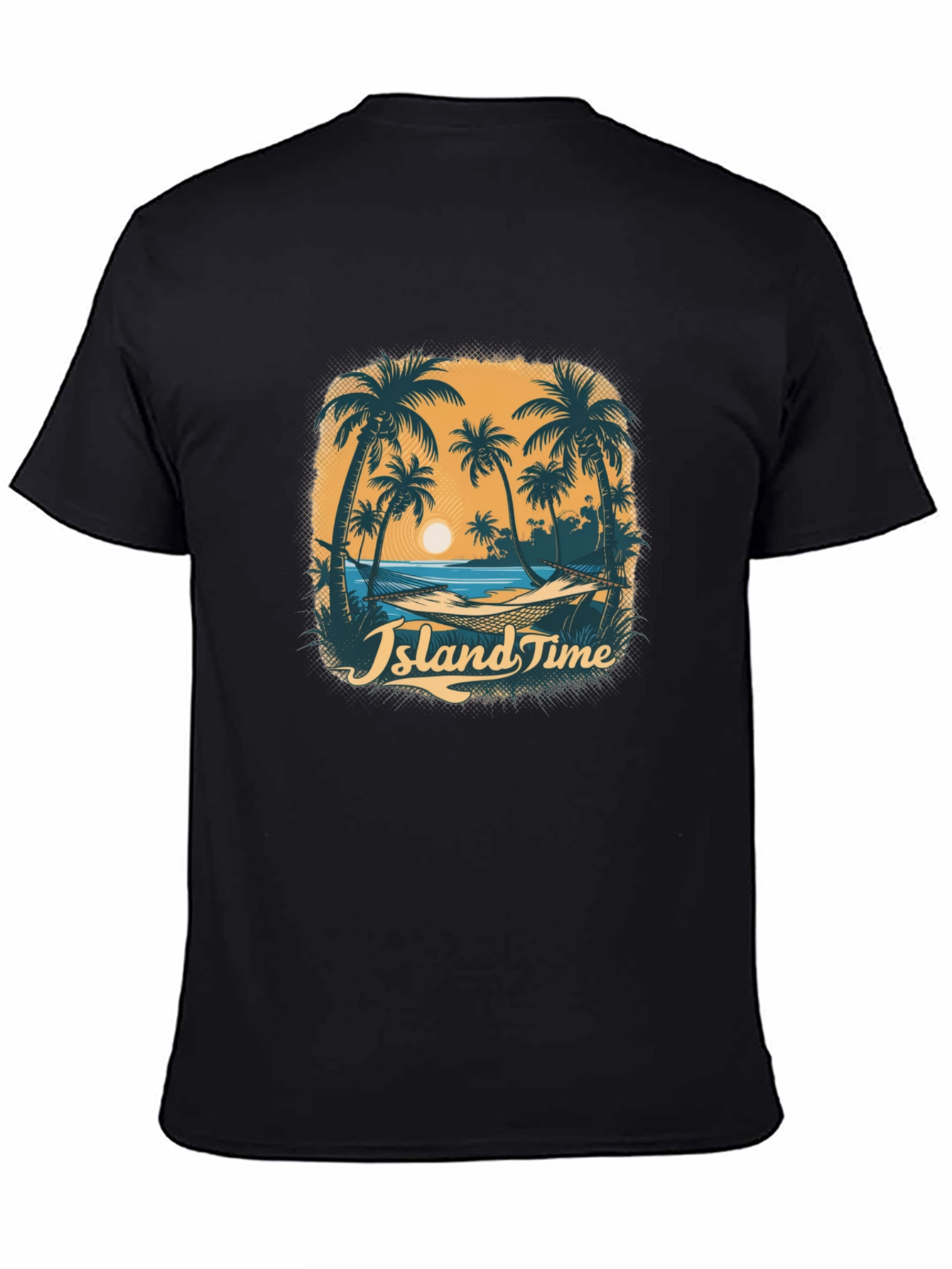 Island Time Graphic Tee - Tropical Vibe T-Shirt