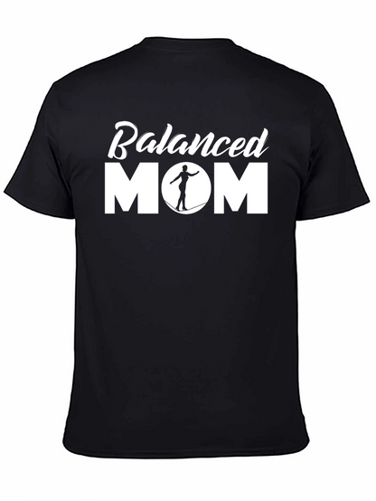 Balanced Mom Black T-Shirt