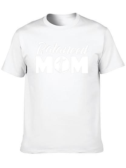 Balanced Mom Black T-Shirt