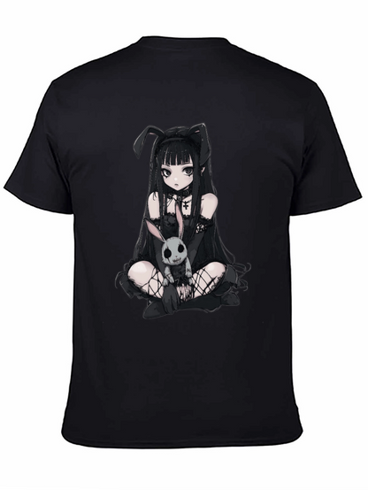 Gothic Anime Bunny Girl T-Shirt