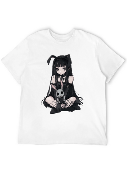 Gothic Anime Bunny Girl T-Shirt