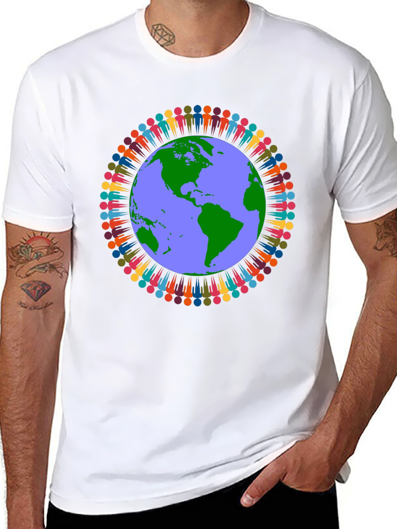 Unity Earth Graphic Tee