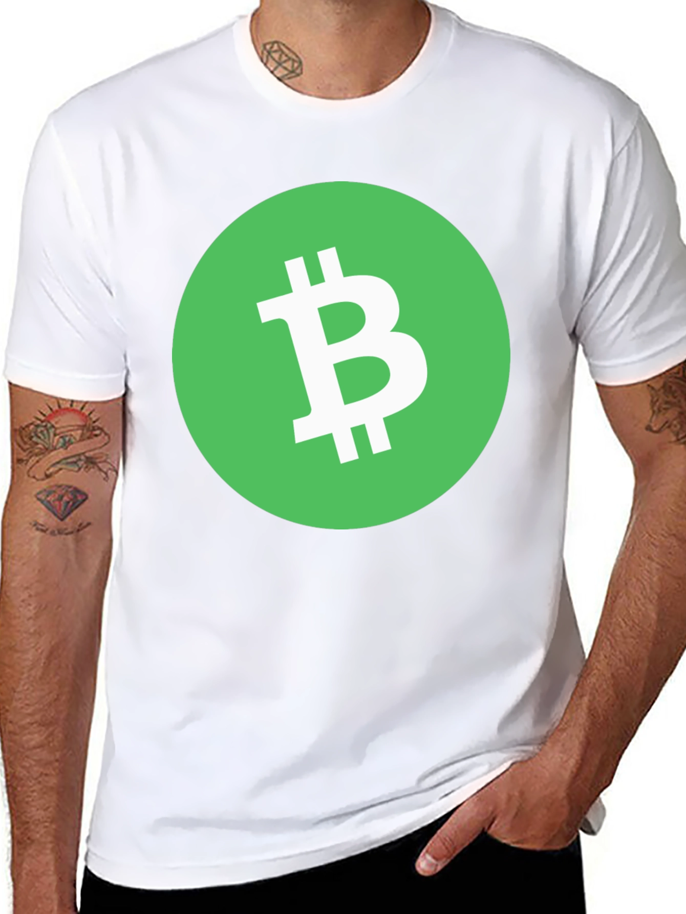 Bitcoin Cash BCH Logo T-Shirt Crypto Tee
