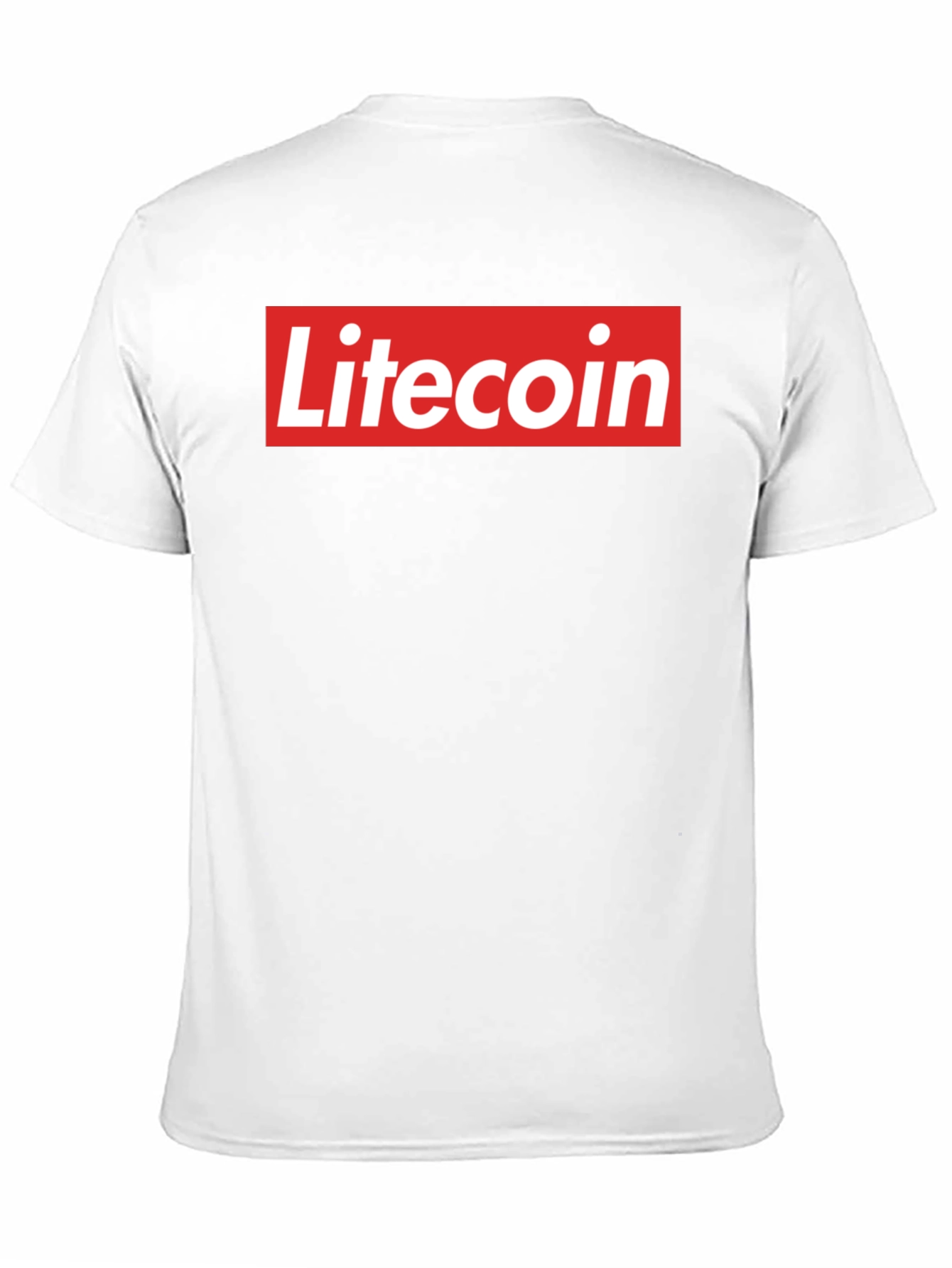 Litecoin Logo Graphic Tee - Crypto Fan T-Shirt