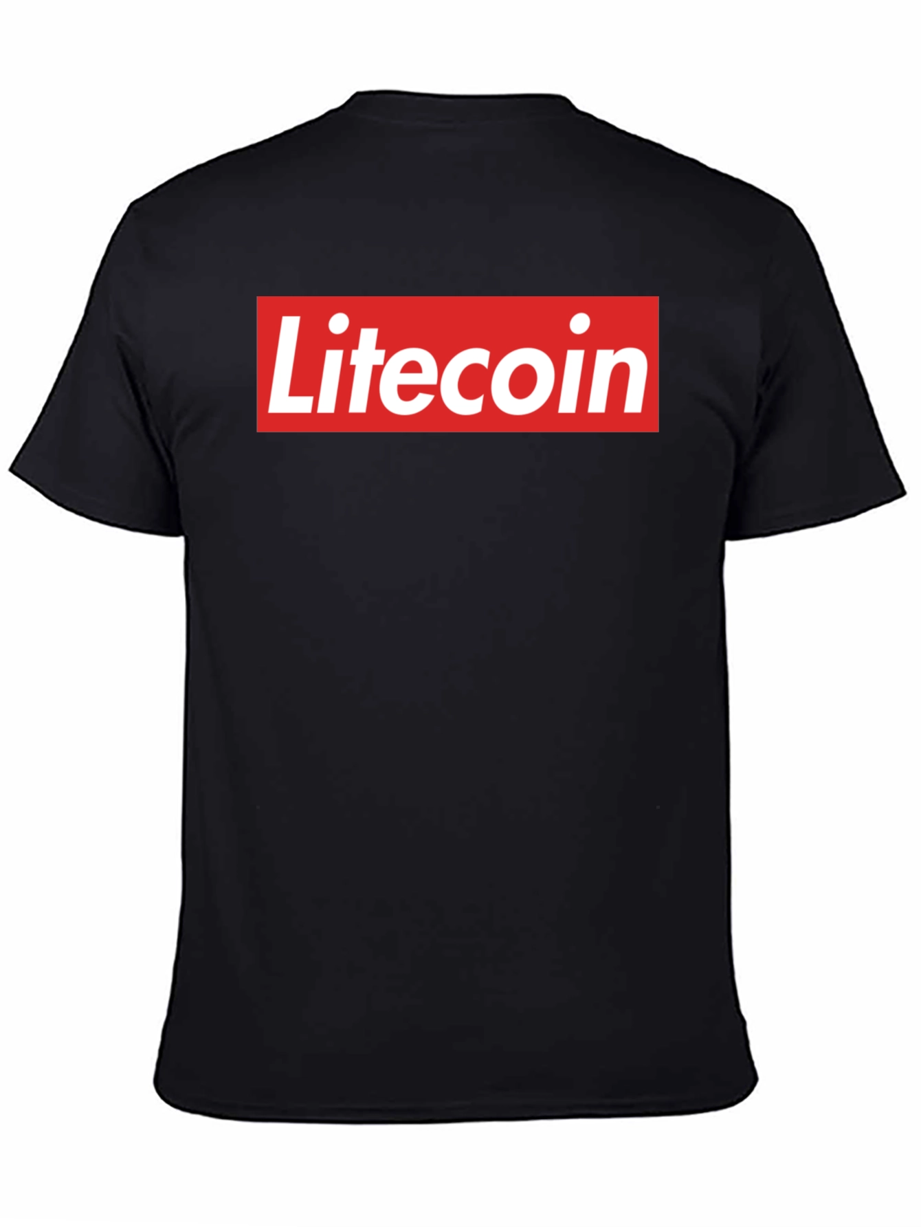 Litecoin Logo Graphic Tee - Crypto Fan T-Shirt
