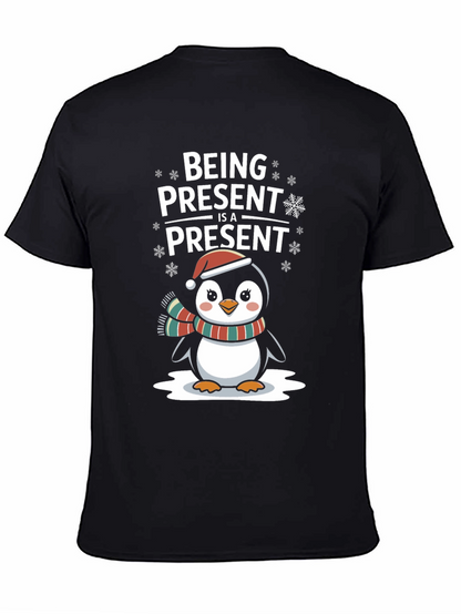 Festive Penguin Holiday T-Shirt