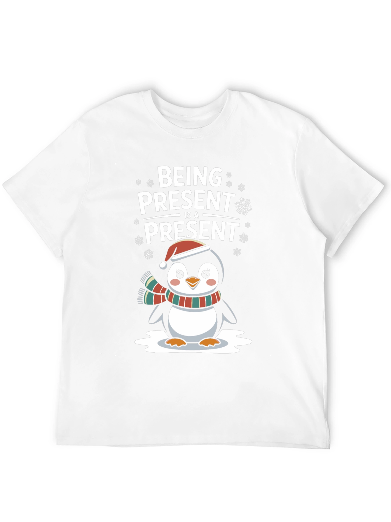 Festive Penguin Holiday T-Shirt