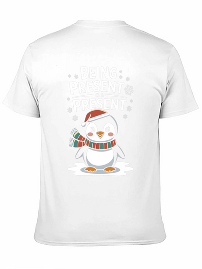 Festive Penguin Holiday T-Shirt