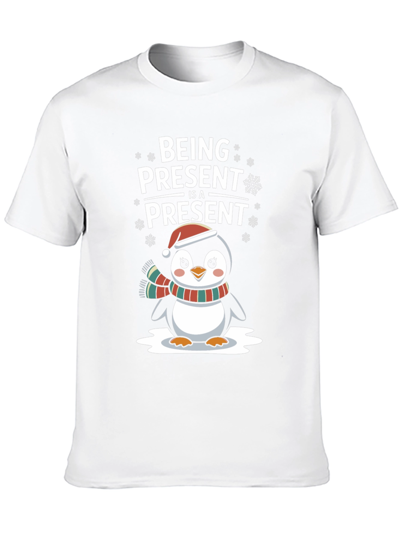 Festive Penguin Holiday T-Shirt