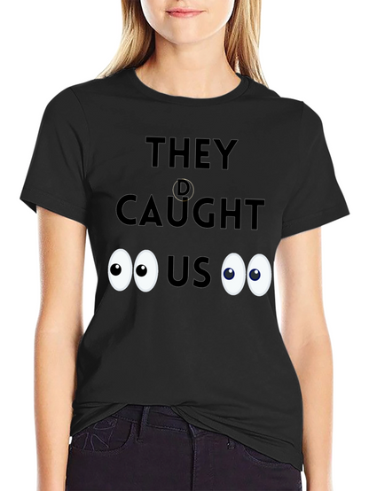 Caught! Novelty Graphic Tee - Soft Cotton Blend