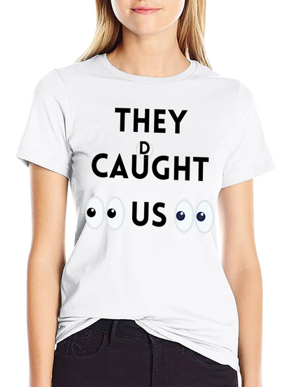 Caught! Novelty Graphic Tee - Soft Cotton Blend