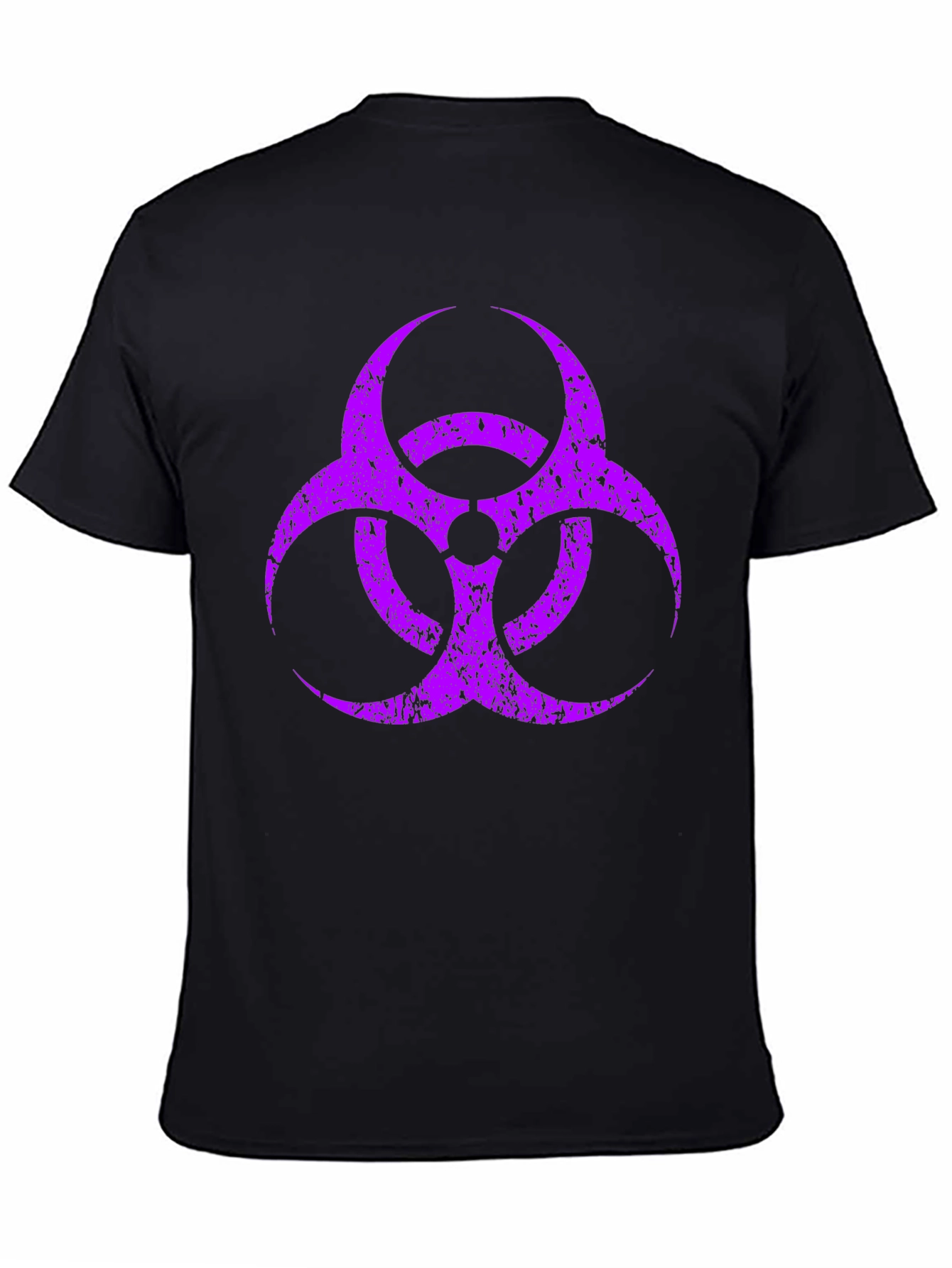 Biohazard Symbol Graphic T-Shirt