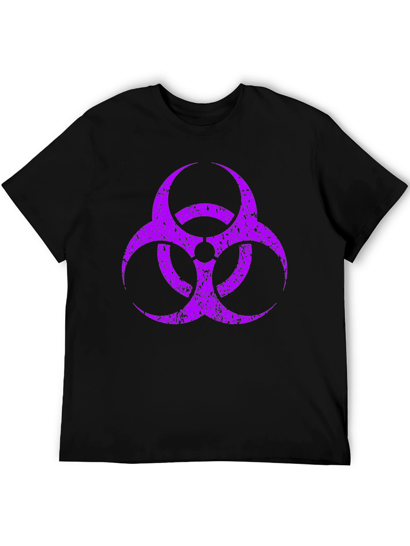 Biohazard Symbol Graphic T-Shirt