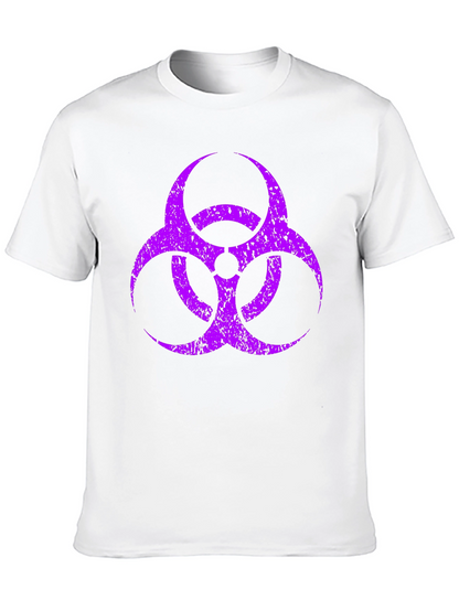 Biohazard Symbol Graphic T-Shirt