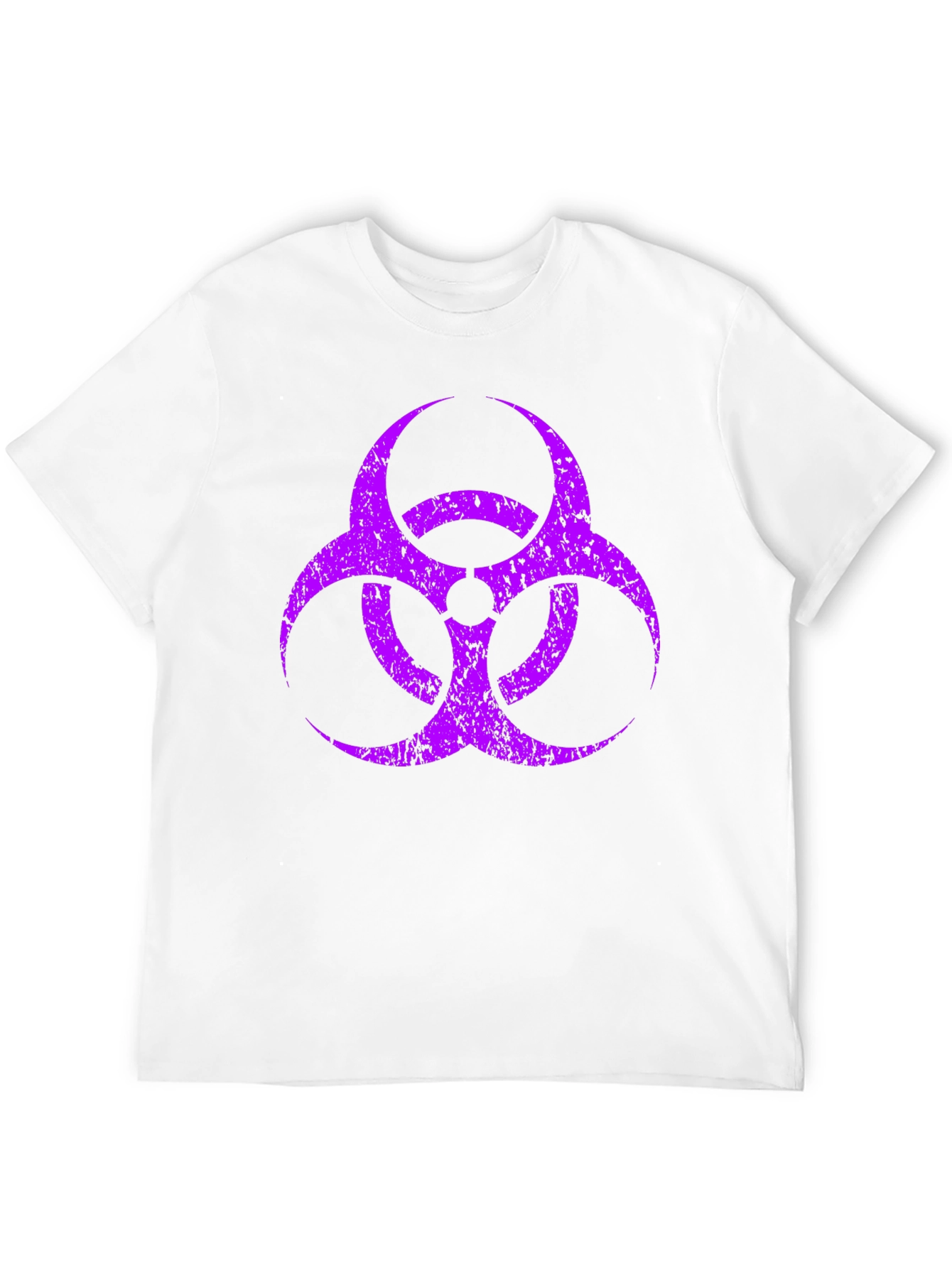 Biohazard Symbol Graphic T-Shirt