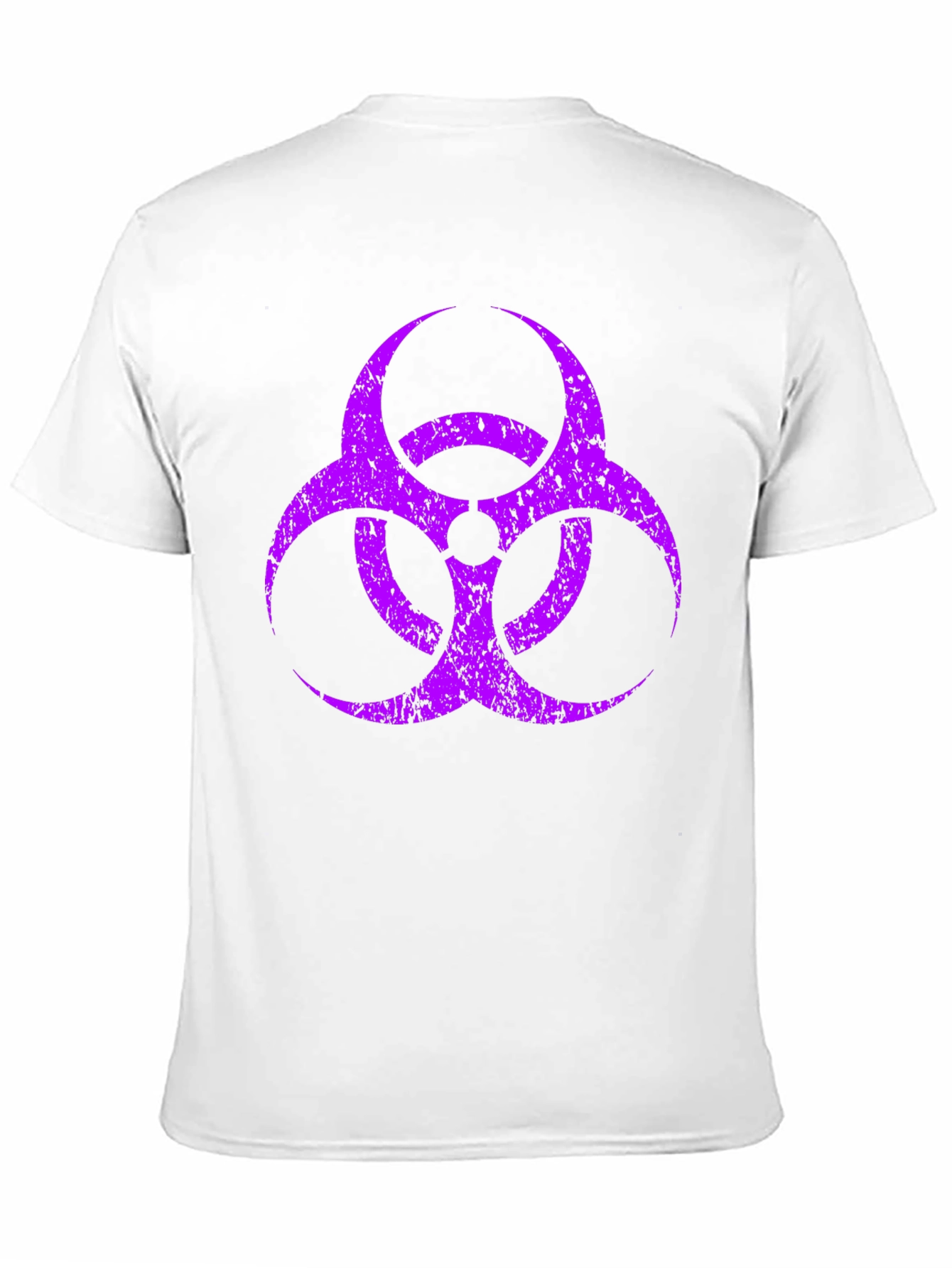 Biohazard Symbol Graphic T-Shirt