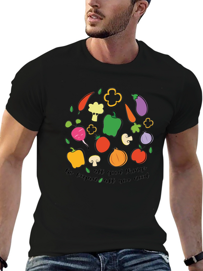 Go Vegan All Good Things Graphic T-Shirt