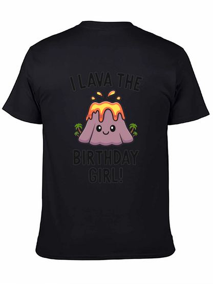Volcano Birthday Girl T-Shirt