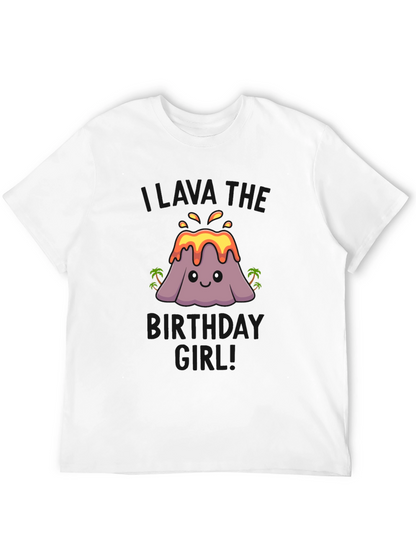 Volcano Birthday Girl T-Shirt