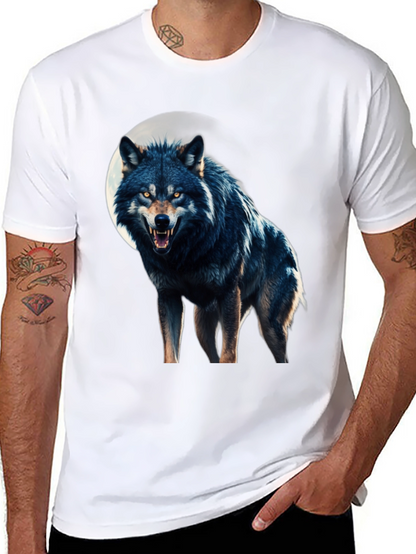 Wolf Moon Graphic Tee - Fierce Black T-Shirt