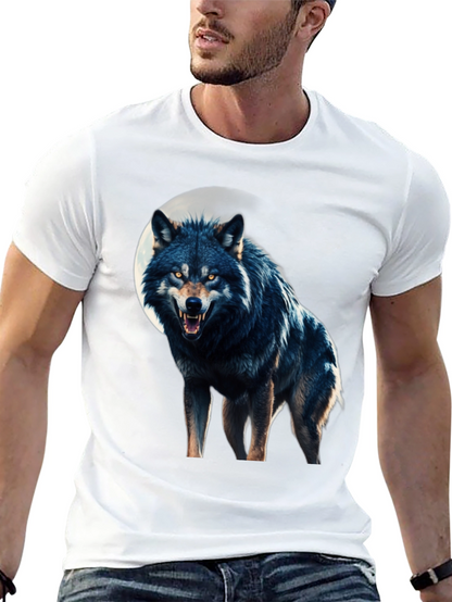 Wolf Moon Graphic Tee - Fierce Black T-Shirt