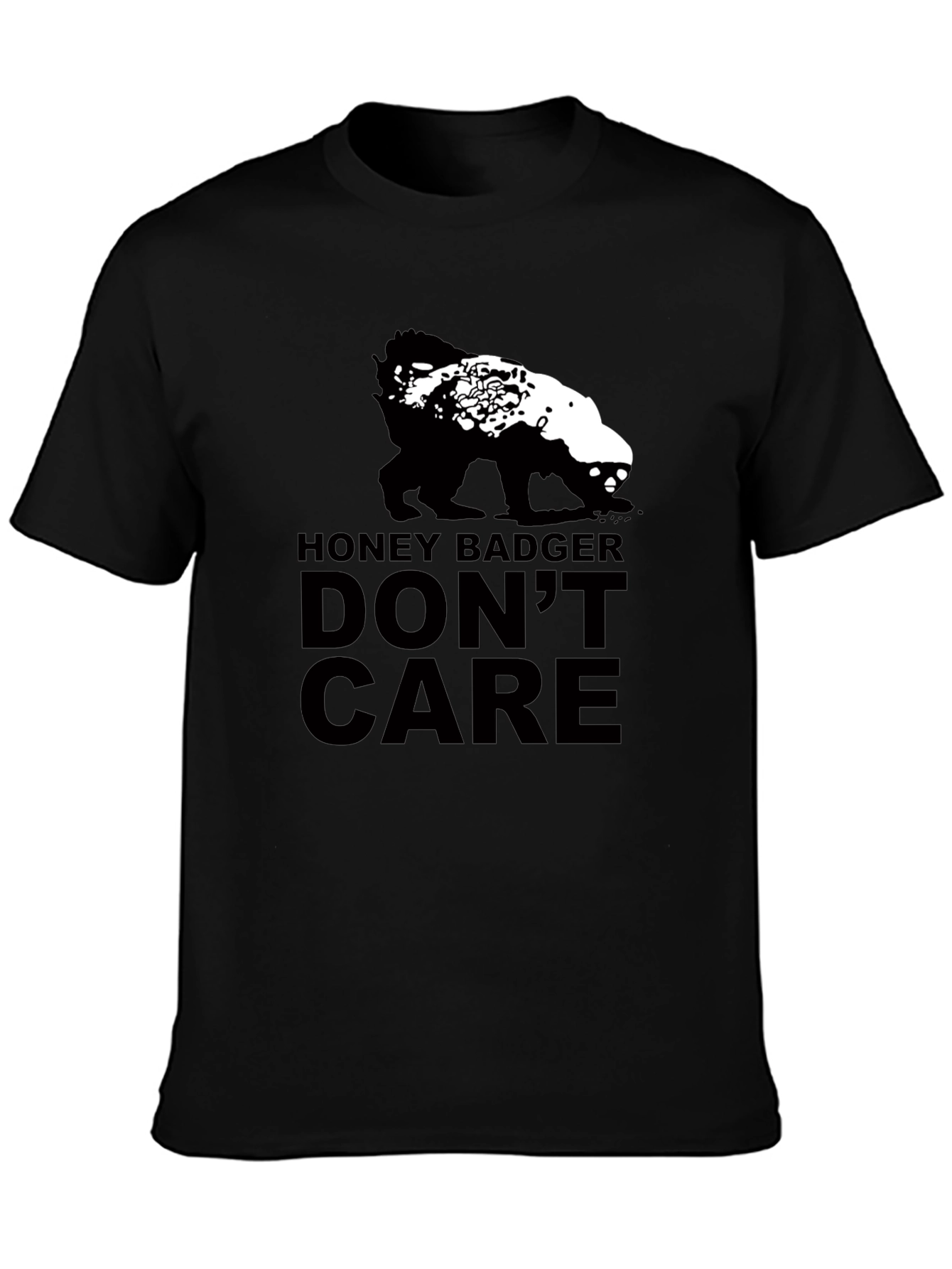 Honey Badger Dont Care Graphic Tee
