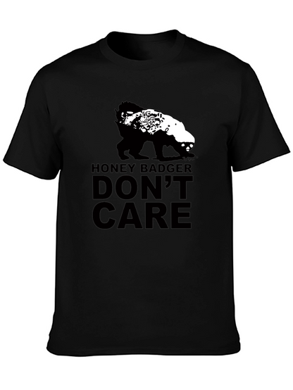 Honey Badger Dont Care Graphic Tee