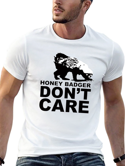 Honey Badger Dont Care Graphic Tee