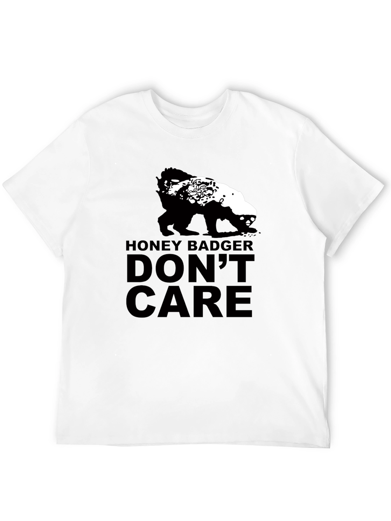 Honey Badger Dont Care Graphic Tee