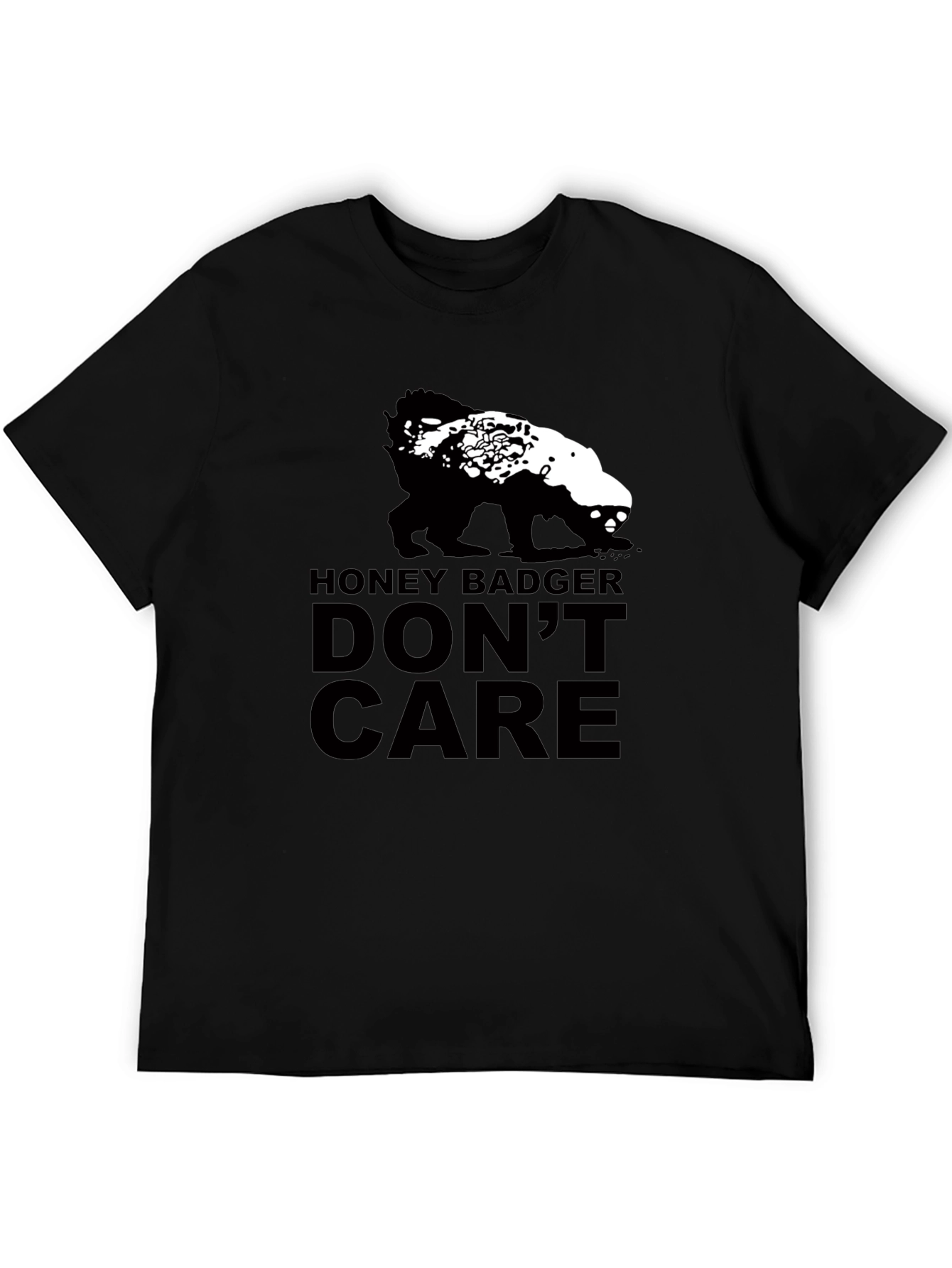 Honey Badger Dont Care Graphic Tee