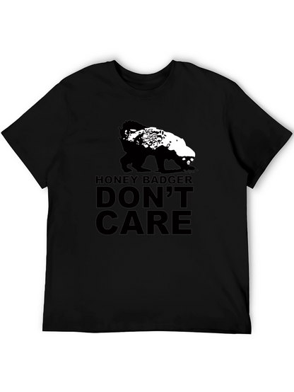 Honey Badger Dont Care Graphic Tee