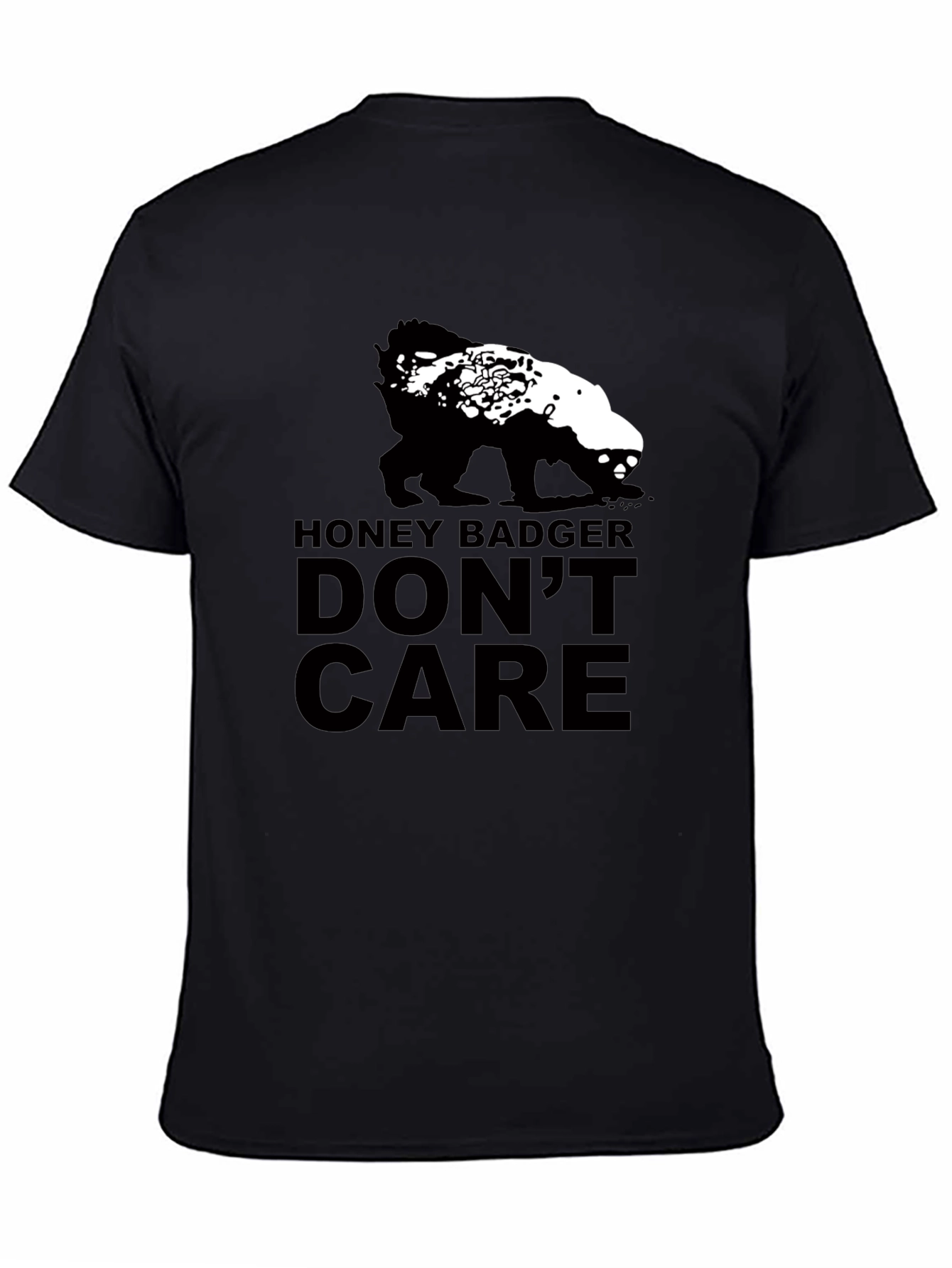 Honey Badger Dont Care Graphic Tee
