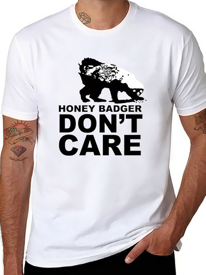 Honey Badger Dont Care Graphic Tee