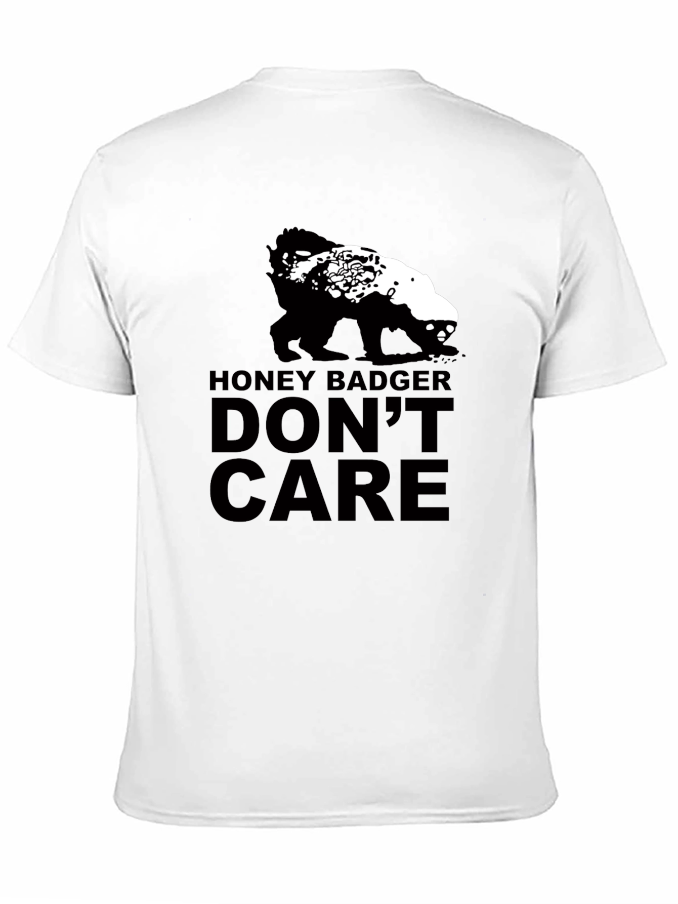 Honey Badger Dont Care Graphic Tee