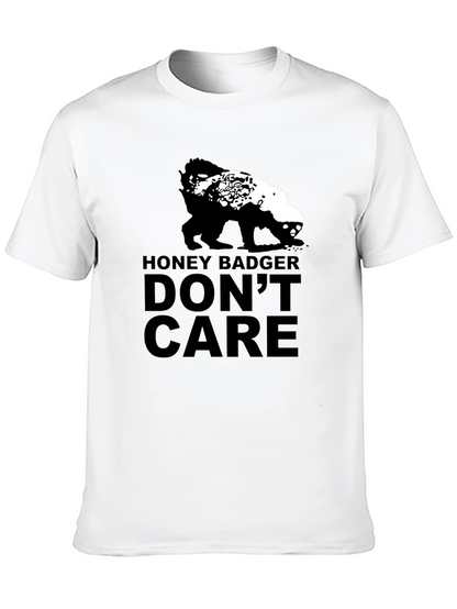 Honey Badger Dont Care Graphic Tee