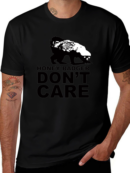 Honey Badger Dont Care Graphic Tee