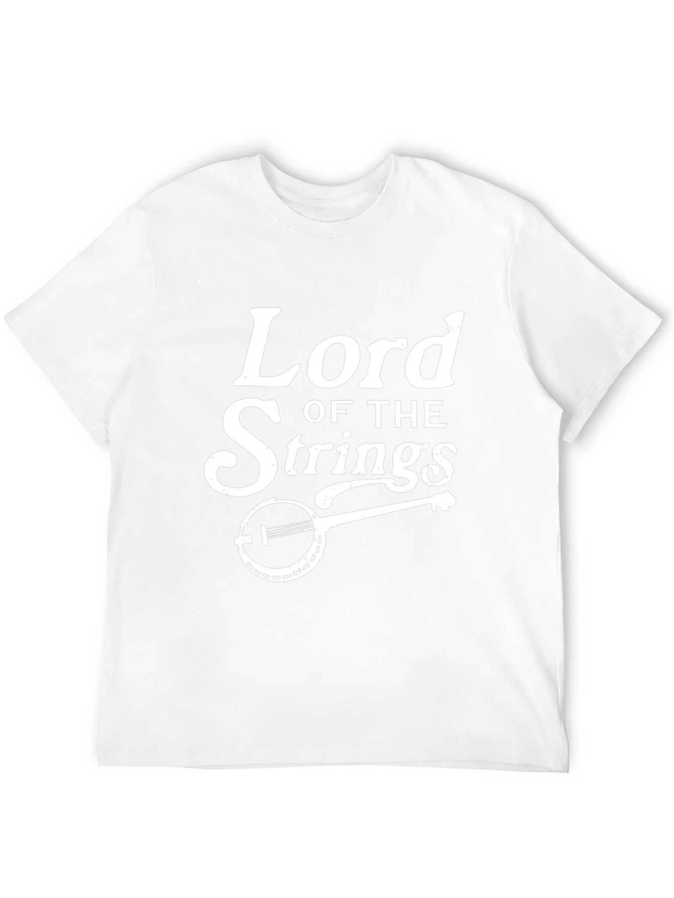 Lord of the Strings Black Graphic Tee