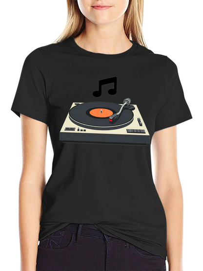 Retro Turntable Music Lover T-Shirt