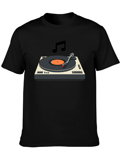 Retro Turntable Music Lover T-Shirt