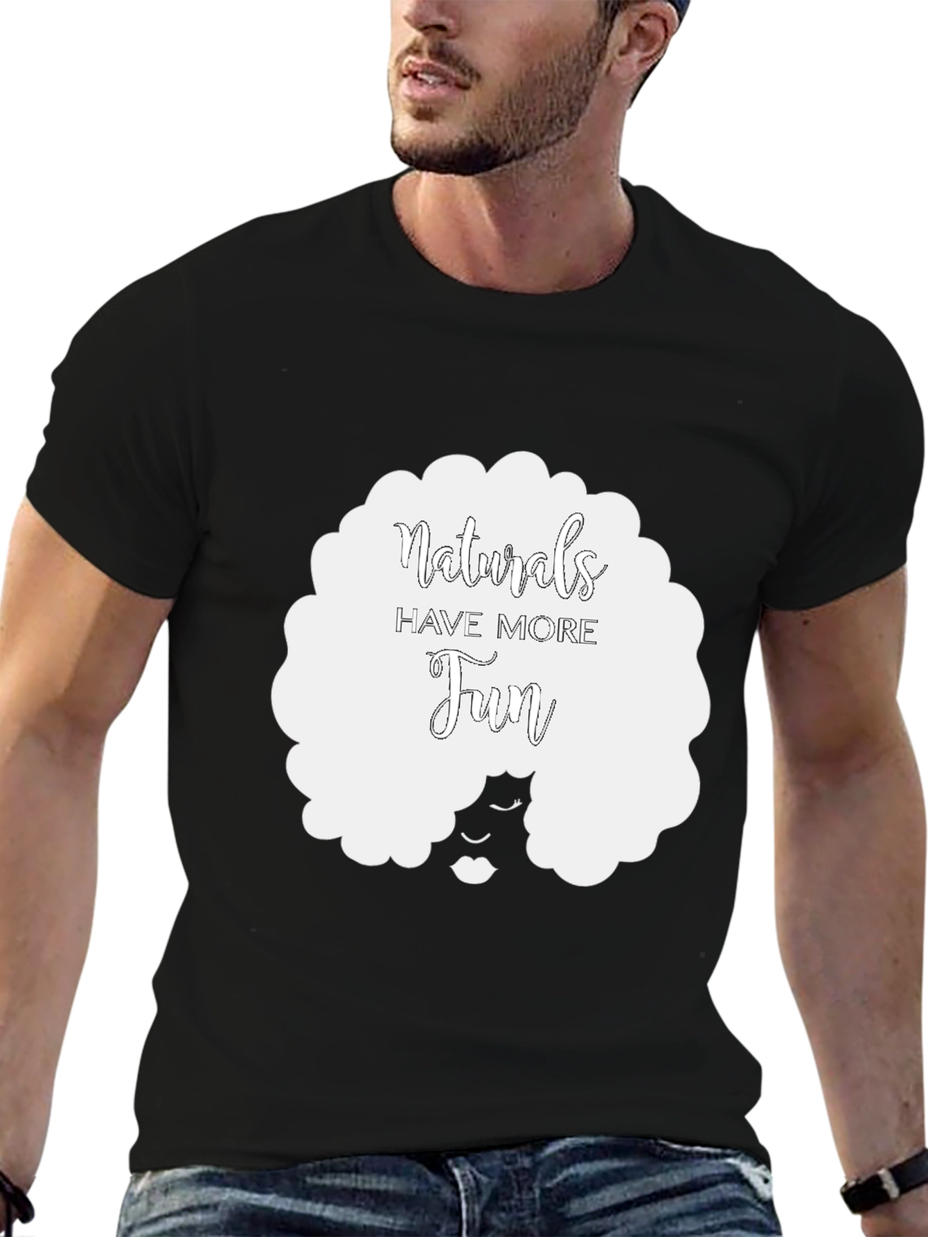 Natural Hair T-Shirt - Afro Queen Tee