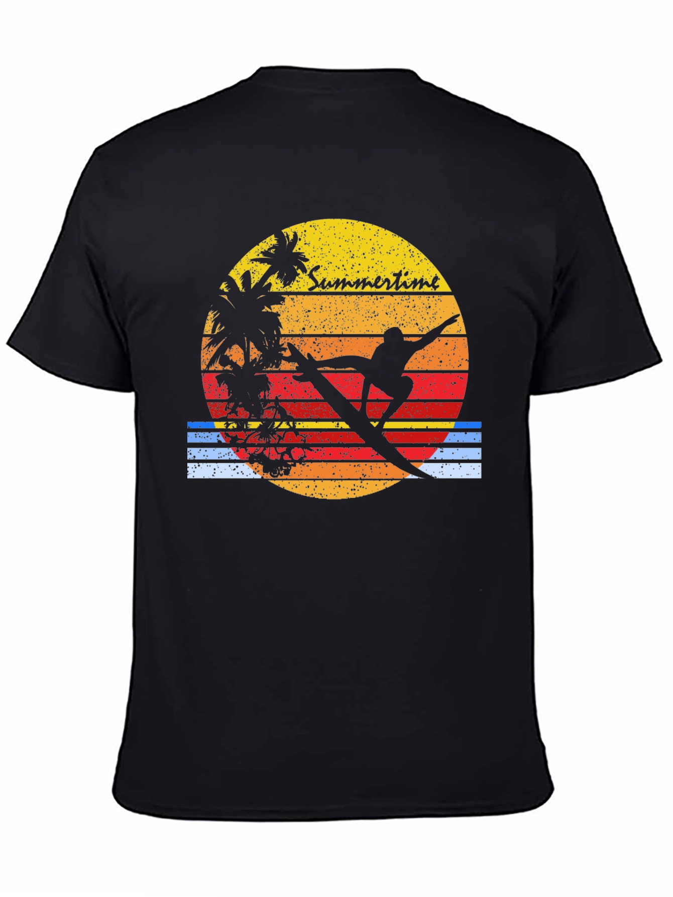 Retro Surfer Tee - Summertime Vibes